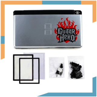 Carcasa Repuesto Housing Case Edición Guitar Hero para Nintendo DS Lite NDSL