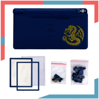 Carcasa Repuesto Housing Case Edición Monster Hunter MH para Nintendo DS Lite NDSL