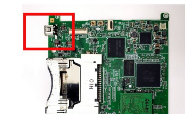 Puerto de Carga Slot para Nintendo Dsi Ndsi / Nintendo Dsi XL Ndsi XL - Imagen 2
