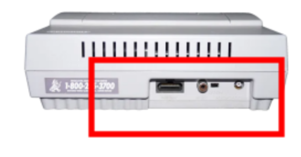 Puerto Entrada Av Dc Corriente Video para Nintendo SNES Super Nintendo - Imagen 2