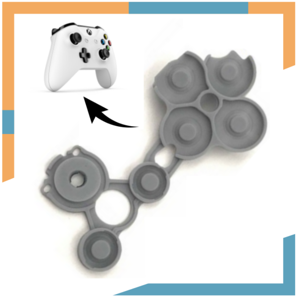 Membranas Silicona Botones para Botones Control Xbox One Fat / Xbox One S - Imagen 2