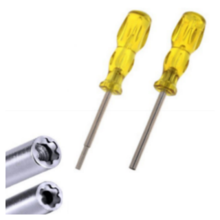 Herramienta Destornillador Gamebit 4.2mm y 3.8mm para Nintendo NES / SNES / N64 / Gamecube