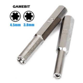 Herramienta Puntas Gamebit 4.2mm y 3.8mm para Nintendo NES / SNES / N64 / Gamecube