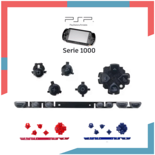 Set Botones de acción, Cruceta frontal, start y select para Sony psp Fat serie 1000