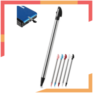 Lápiz Óptico Táctil Stylus Metálico Extensible para Nintendo 3ds XL Old