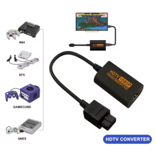 Adaptador HDMI para Super Nintendo (SNES), N64 y GameCube