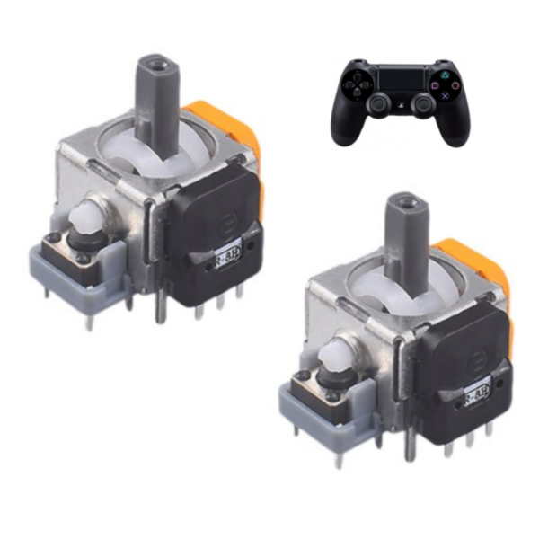 x2 Análogo Electromagnético de efecto Hall antidrift para Sony Ps4 Dualshock 4 - Imagen 2