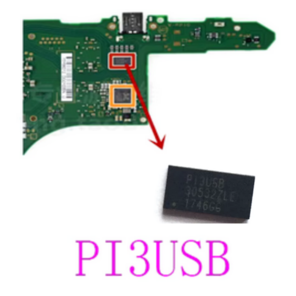 Microcontrolador PI3USB Chip De Audio Video Ic Para Nintendo Switch - Imagen 3