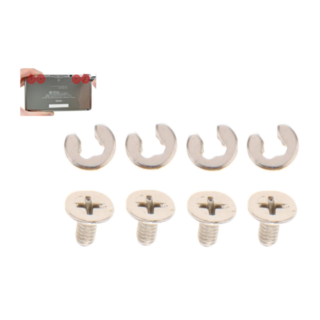 Set de Tornillos y Arandelas para Tapa Trasera New 3DS, XL y 2DS XL