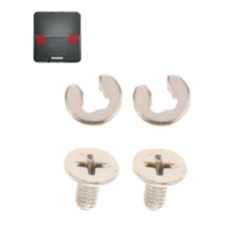 2x Set Tornillos + Arandela para Carcasa Trasera de Nintendo New 3ds / New 3ds xl / New 2DS XL