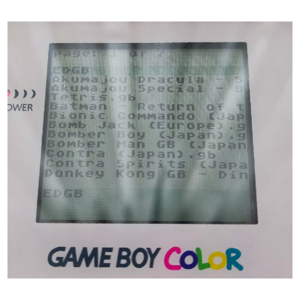 Cartucho FlashCard Everdrive + Micro SD para Gameboy Color / Pocket / DMG - Imagen 2