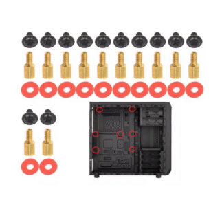 X36 Set Tornillo de Montaje Riser Standoff Para Placa Base Kit de fijación para board ATX