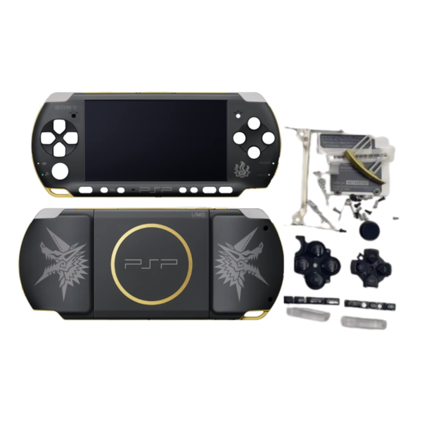 Carcasa de Repuesto Case Monster Hunter para Sony PSP Serie 3000