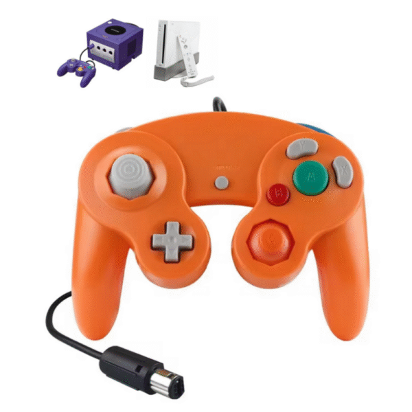 Control Alámbrico Mando Joystick para Nintendo GameCube GC NGC y Nintendo Wii Retrocompatible - Imagen 6