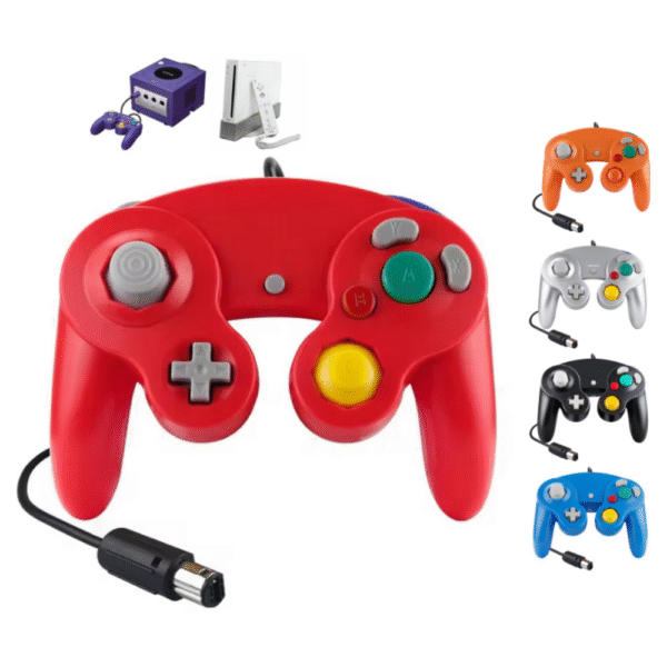 Control Alámbrico Mando Joystick para Nintendo GameCube GC NGC y Nintendo Wii Retrocompatible - Imagen 4
