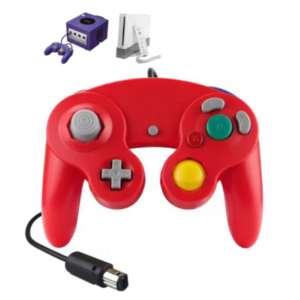 Control Alámbrico Mando Joystick para Nintendo GameCube GC NGC y Nintendo Wii Retrocompatible - Imagen 3