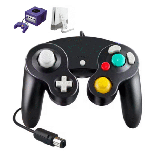 Control Alámbrico Mando Joystick para Nintendo GameCube GC NGC y Nintendo Wii Retrocompatible - Imagen 12