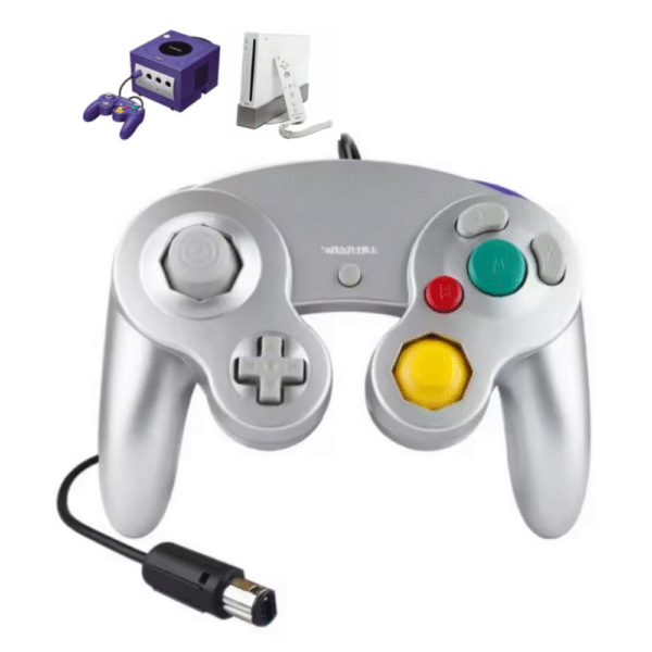 Control Alámbrico Mando Joystick para Nintendo GameCube GC NGC y Nintendo Wii Retrocompatible - Imagen 8