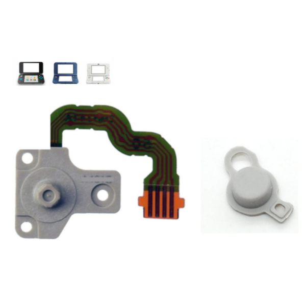 C Stick Joystick Derecho Análogo Palanca para Nintendo New 3DS Xl / New 2ds XL / New 3DS pequeña