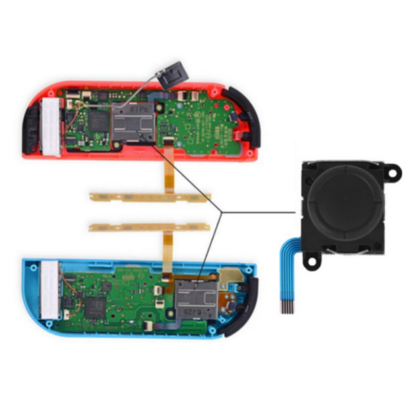 Análogo 4 Gen Joystick Antidrift Stick Palanca Para Control Nintendo Switch Joycon / Switch Lite / Switch Oled - Imagen 3