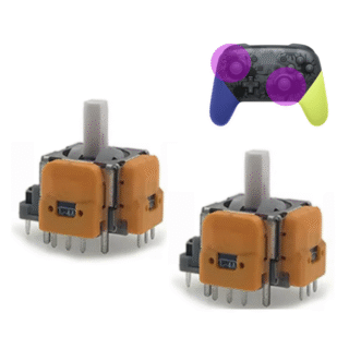 Análogo Electromagnético Efecto Hall Palanca Joystick Analógico Stick Para Control Pro Nintendo Switch Procontroller