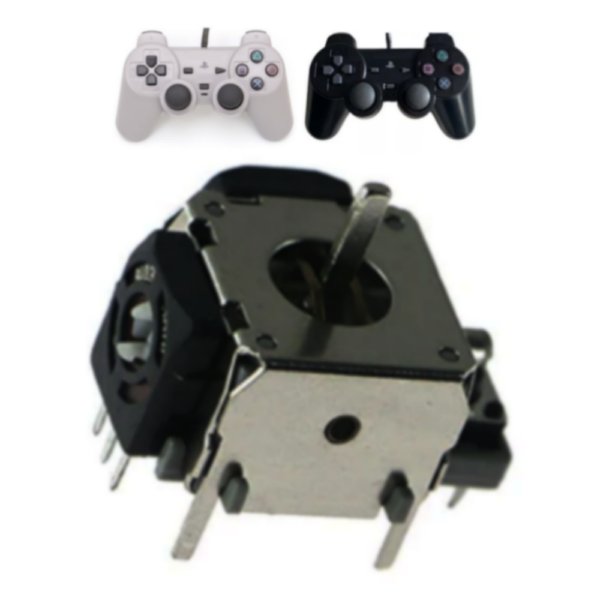 Análogo + Capucha Palanca Joystick Analógico Stick Para Control Sony Ps2 Dualshock 2 /  Ps1 Dualshock - Imagen 2