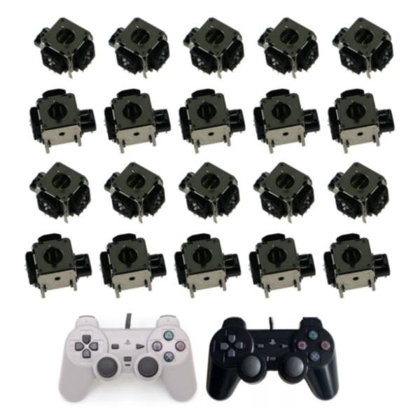 Análogo Mástil Metálico Joystick Analógico Stick Para Control Sony Ps2 Dualshock 2 /  Ps1 Dualshock - Imagen 4