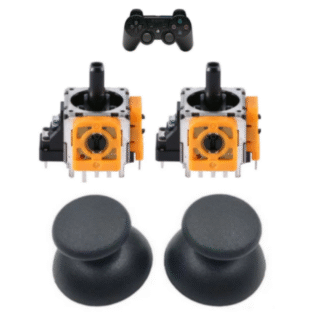 Análogo + Capucha Palanca Joystick Analógico Stick Para Control Sony Ps3 Dualshock 3