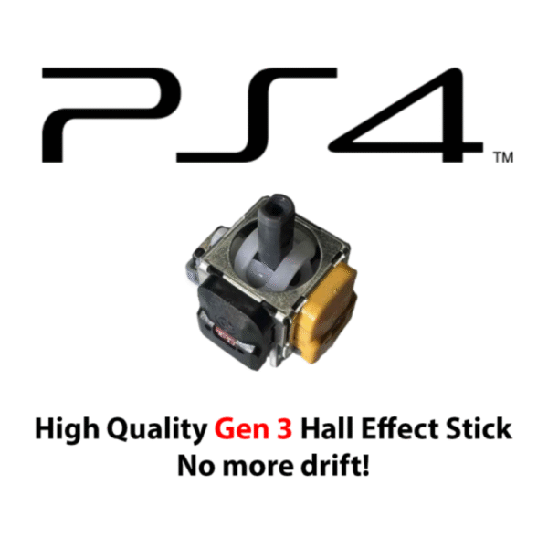 Análogo Electromagnético de efecto Hall antidrift para Sony Ps4 Dualshock 4 - Imagen 5