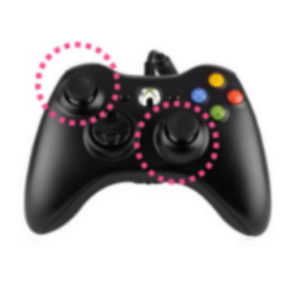 Capucha Palanca Joystick Stick Para Control Microsoft Xbox 360 - Imagen 3