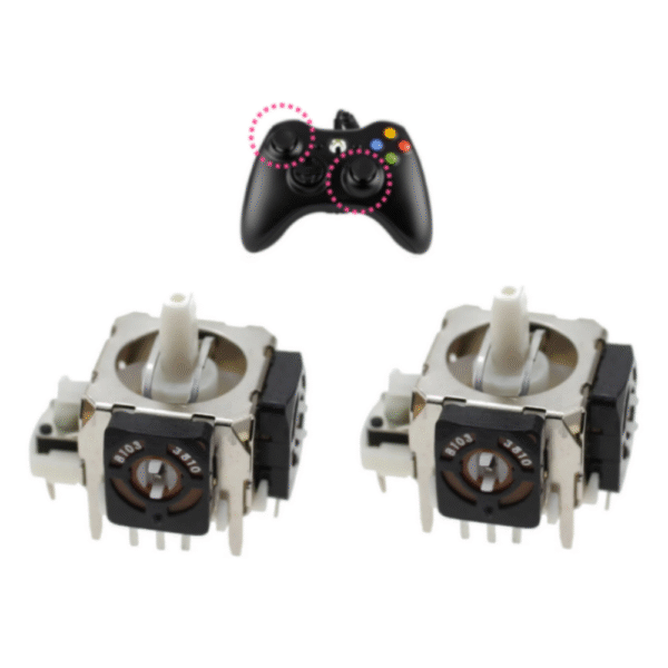 Análogo Palanca Joystick Analógico Stick Para Control Microsoft Xbox 360