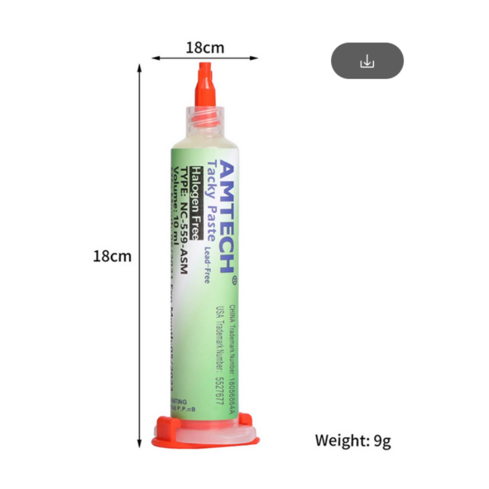 Flux Amtech NC-559-ASM No-Clean para Reballing y Soldadura - Imagen 3