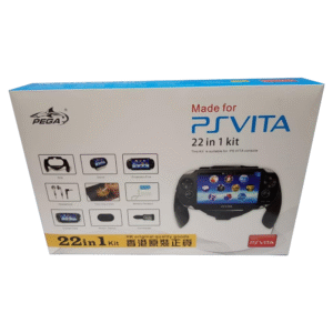 Set 22 en 1 Hand Grip / Protector Acrilico / Correa / Etc para Sony Ps Vita Fat 1000