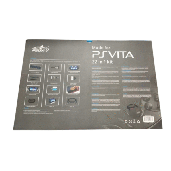 Set 22 en 1 Hand Grip / Protector Acrilico / Correa / Etc para Sony Ps Vita Fat 1000 - Imagen 10