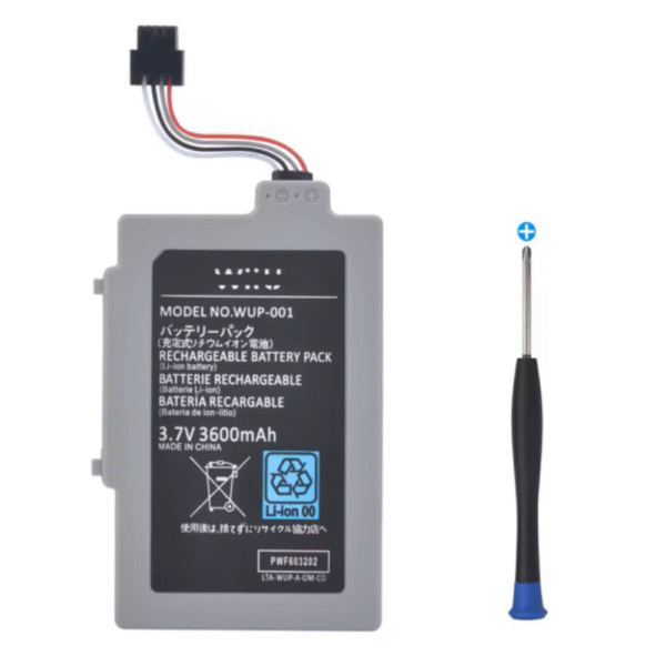 Pila Batería WUP-012 ARR-002 003 3600mAh 3.7V para Nintendo WiiU GamePad - Imagen 4
