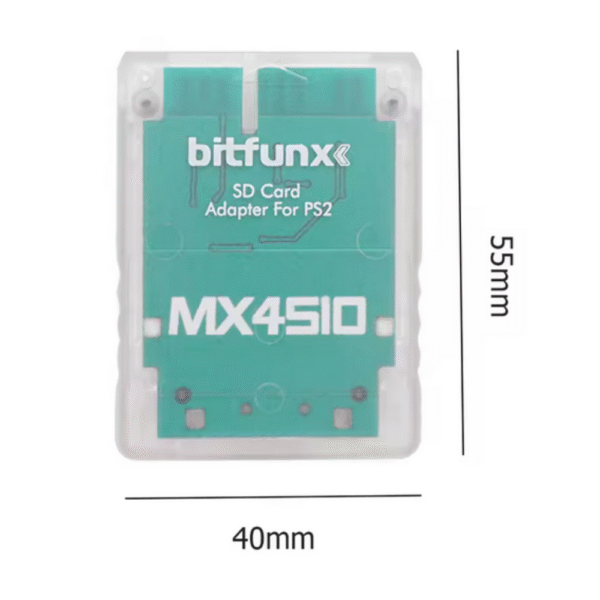 Lector de tarjetas Adaptador SD MX4SIO SIO2SD de Bitfunx para Sony PS2 Playstation 2 - Imagen 2