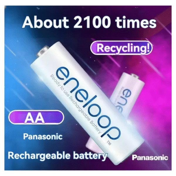 Pila Batería Recargable AA Panasonic Eneloop 2100mah 1.2V - Imagen 3