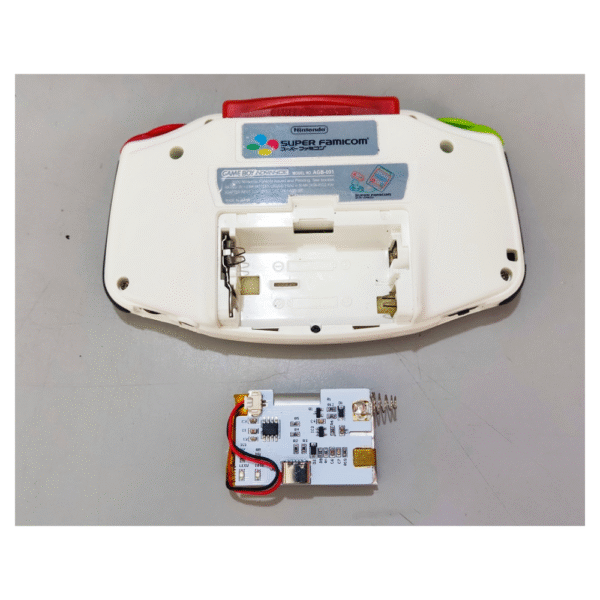 Mod Pila Batería Recargable Para Nintendo Gameboy Advance GBA - Imagen 2