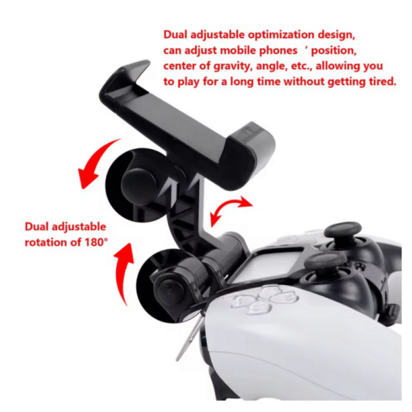 Soporte para Celular Base Clip Smartphone para Control Ps5 DualSense - Imagen 6