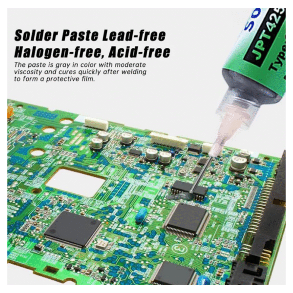 Pasta para soldar 35g 138 grados jpt4258 Reballig, Pcb, Pga, Chips - Imagen 3