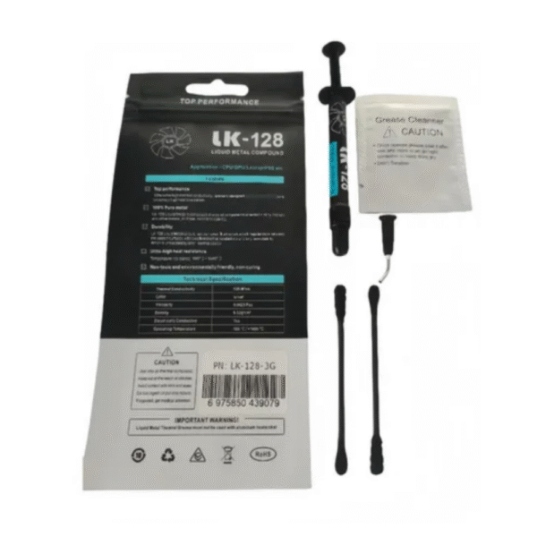 Metal Liquido LK-128 128 W/(m·K) 1Gr para PC Pcb, Pga Gpu y Sony Ps5 - Imagen 3