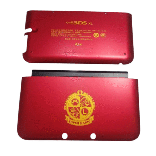 Carcasa Repuesto Housing Case Externas Edición Mario iQue para Nintendo 3DS XL Old