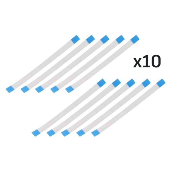 x10 Cable Flex Cinta para Táctil o Puerto de Carga Compatible con Sony PS4
