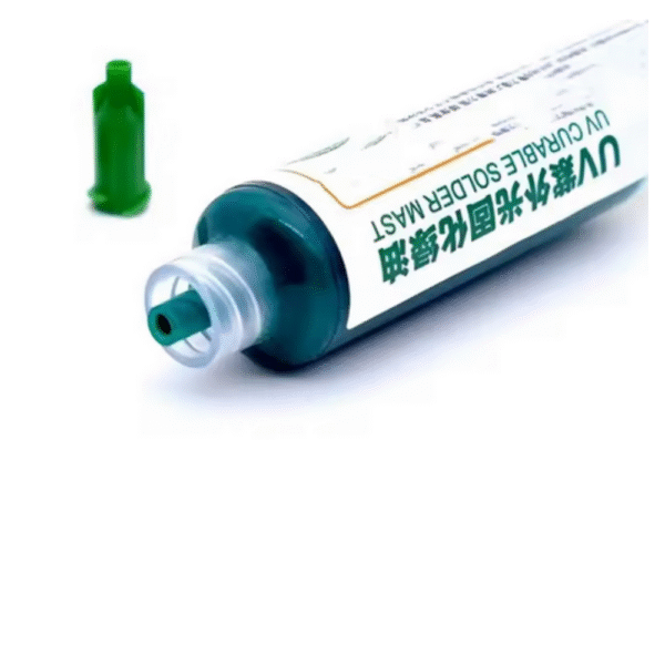 Mascarilla de soldadura UV verde de 10ML pintura BGA PCB Anti Corrosión PCB tinta fotosensible - Imagen 2