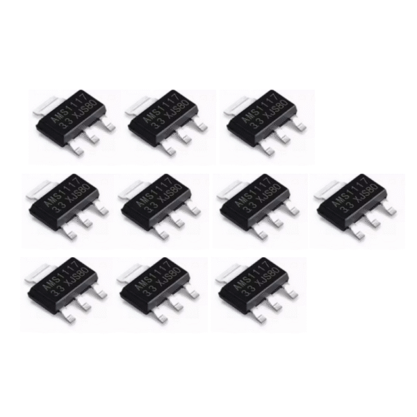 Regulador de voltaje lineal AMS1117-3.3 Smd Potencia Arduino - Imagen 4