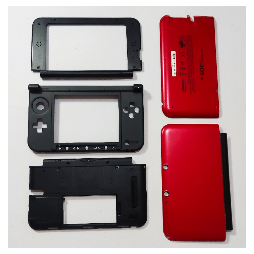 Carcasas Interna Y Externas Soporte de Bisagra Original Usado Para Nintendo 3ds Xl Old - Imagen 4