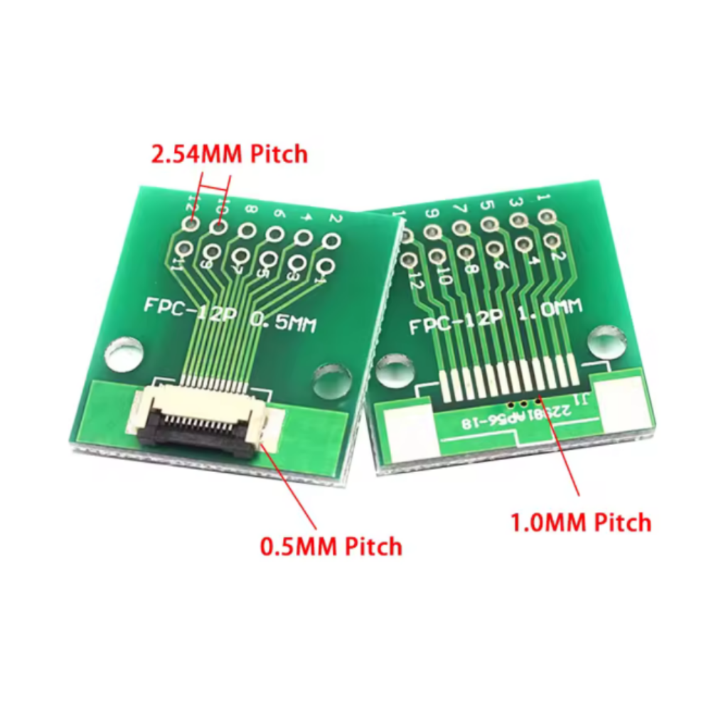 PCB Adaptador de cable plano a Board pines 5mm FPC/FFC - Imagen 3