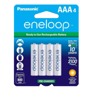 Pilas Recargables Panasonic Eneloop AAA 950mah Pack X4