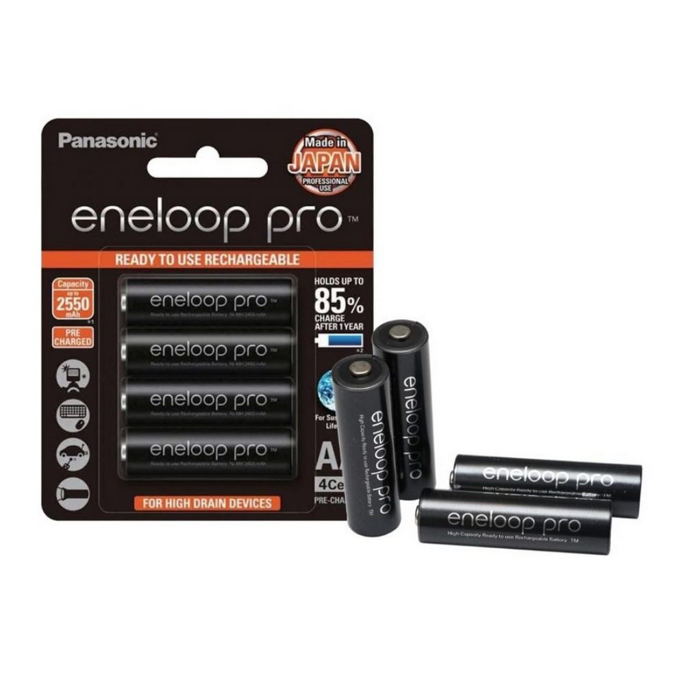 Pilas Recargables Panasonic Eneloop AAA 950mah Pack X4