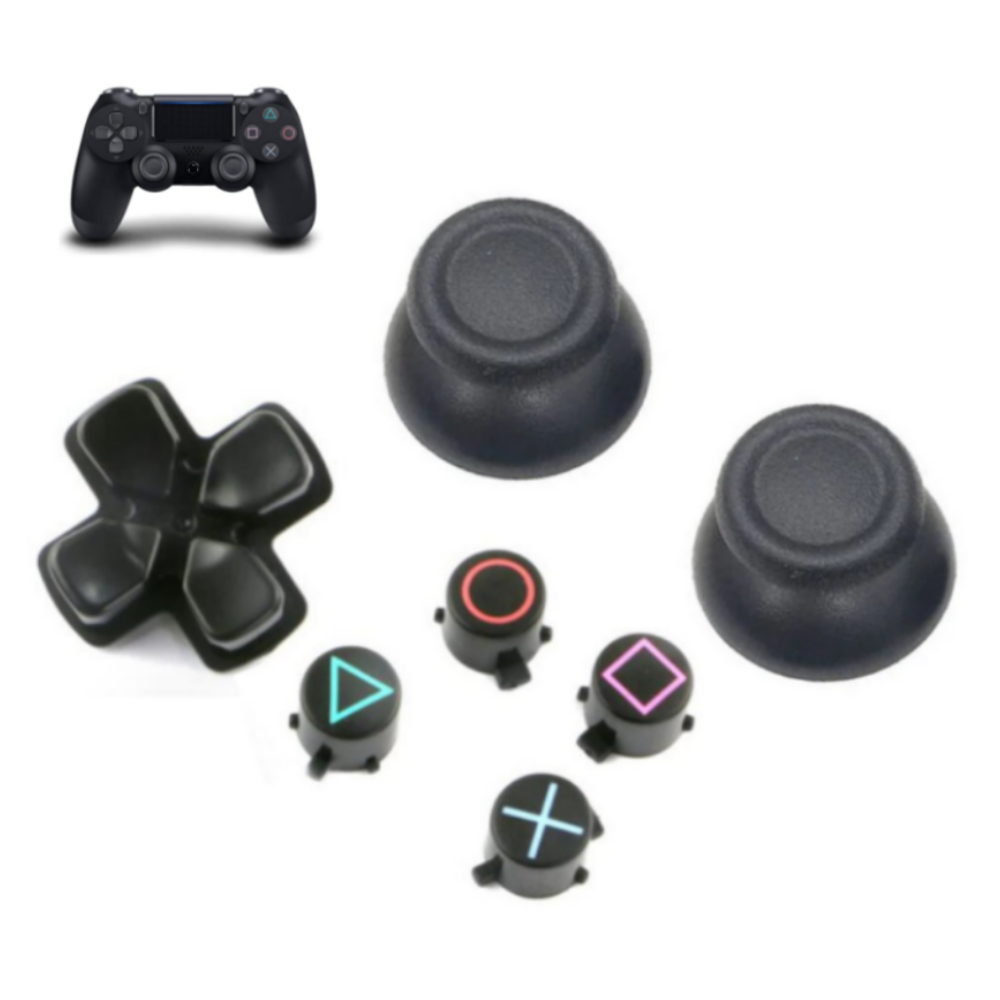 Set de Botones y Palancas Para Control Dualshock Sony PlayStation 4 PS4